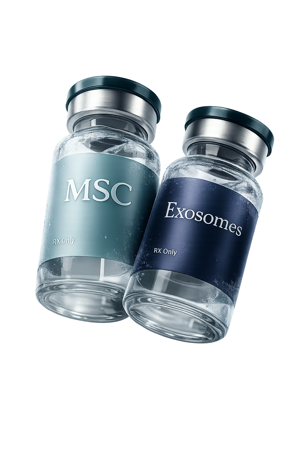 Stem cell treatment vials